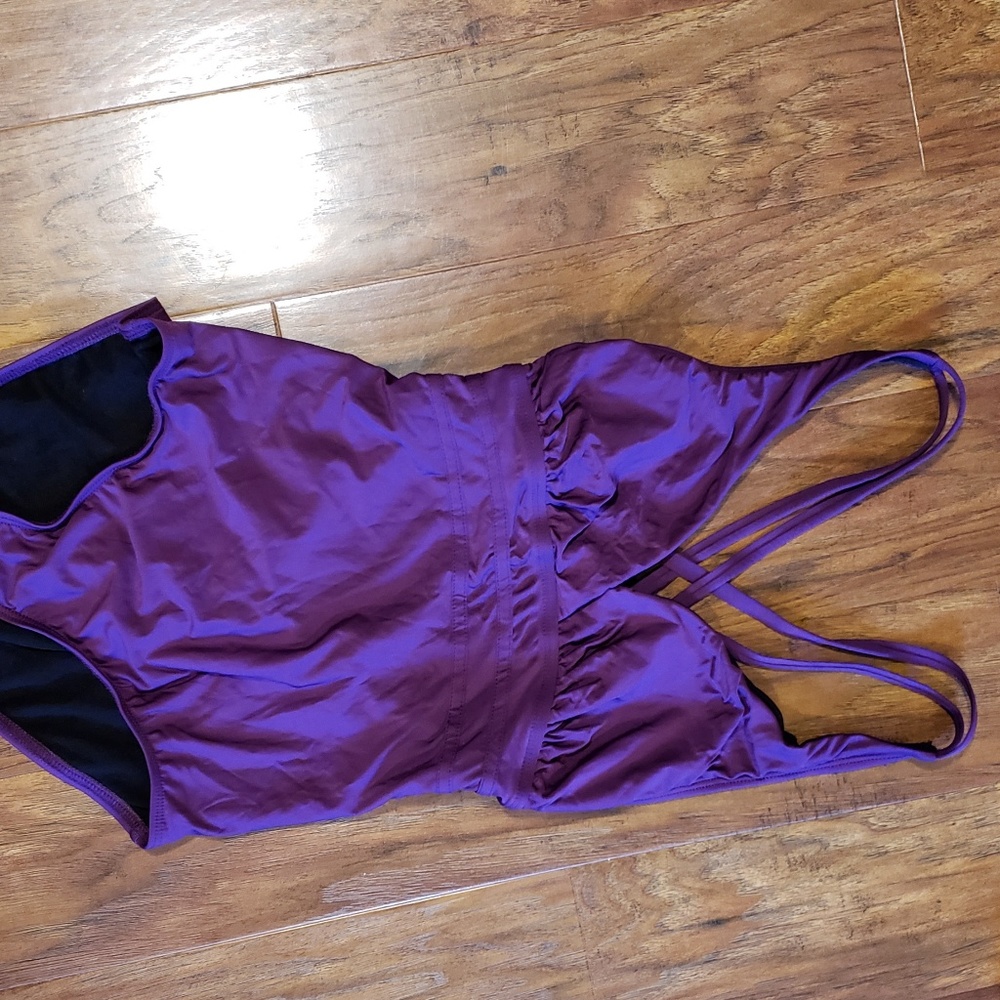 Purple Athena swimsuit